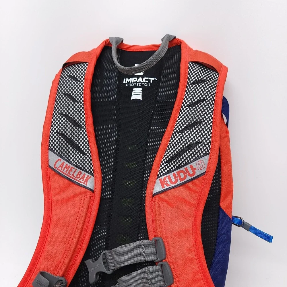 Camelbak K.U.D.U. 8  Orange / Blue Rain Fly NO BLADDER Pack Only KUDU Impact Lv2